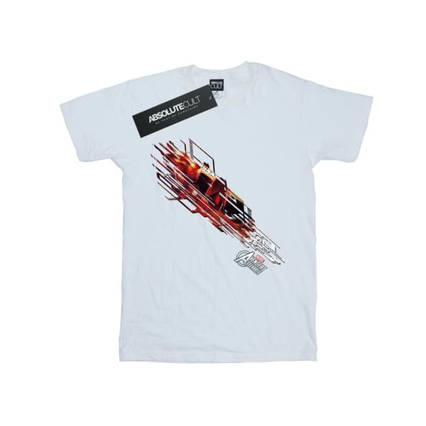 Marvel Mens Avengers Iron Man Shooting Burst T-Shirt