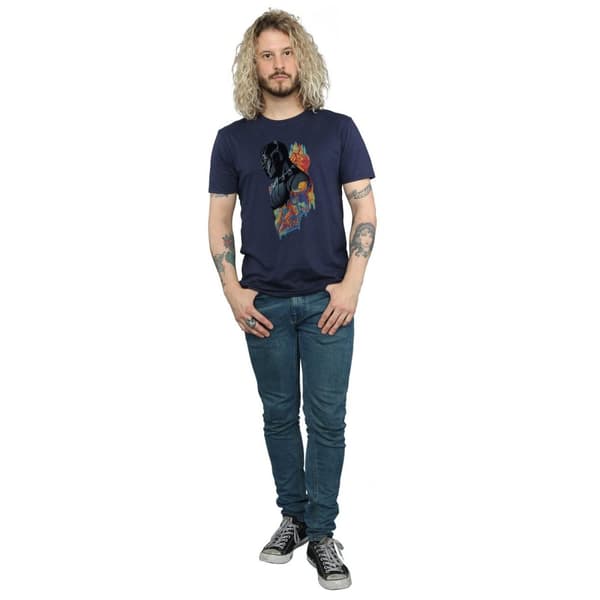 Marvel Profil-T-shirt för herrar med Black Panther