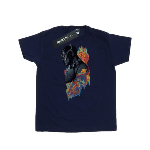 Marvel Profil-T-shirt för herrar med Black Panther