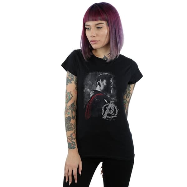 Marvel Womens/Ladies Avengers Endgame Thor Brushed Cotton T-Shirt