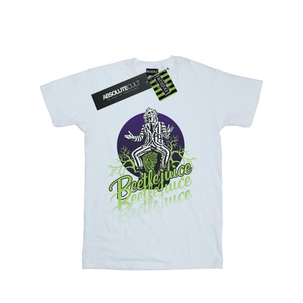Beetlejuice Womens/Ladies Faded Pose Cotton Boyfriend T-Shirt