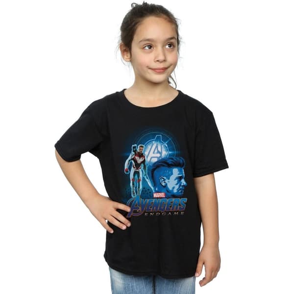 Marvel Girls Avengers Endgame Hawkeye Team Suit Cotton T-Shirt