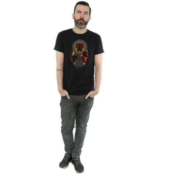 Marvel Mens Black Panther Totem T-Shirt