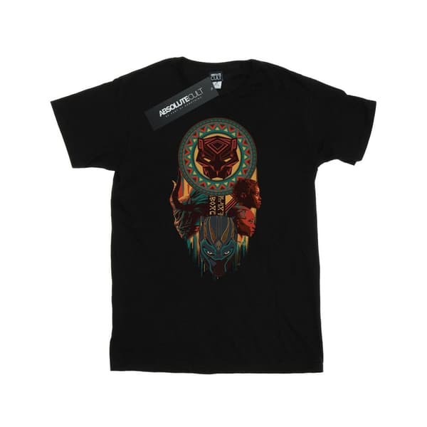 Marvel Mens Black Panther Totem T-Shirt