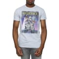 Miniatyrbillede 3 af 5: Beetlejuice Mens Distressed Poster T-Shirt