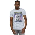 Miniatyrbillede 2 af 5: Beetlejuice Mens Distressed Poster T-Shirt