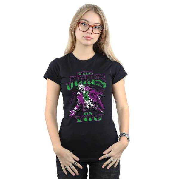 DC Comics Dam/Tjej Joker The Joke´s On You - T-shirt i bomull