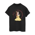 Miniatyrbild 1 av 3: Disney Dam/Tjej Skönheten och odjuret I´d Rather Be Reading Bomull Boyfriend T-shirt