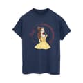 Miniatyrbild 1 av 3: Disney Dam/Tjej Skönheten och odjuret I´d Rather Be Reading Bomull Boyfriend T-shirt