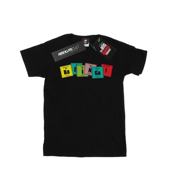 The Big Bang Theory Mens Bazinga Elements T-Shirt