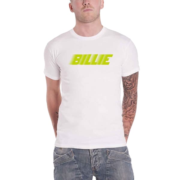Billie Eilish Unisex Adult Racer Logo T-Shirt
