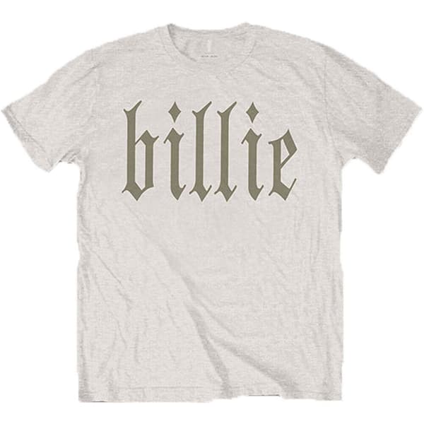 Billie Eilish Unisex Adult Billie 5 Back Print Cotton T-Shirt