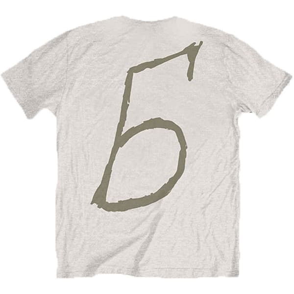 Billie Eilish Unisex Adult Billie 5 Back Print Cotton T-Shirt