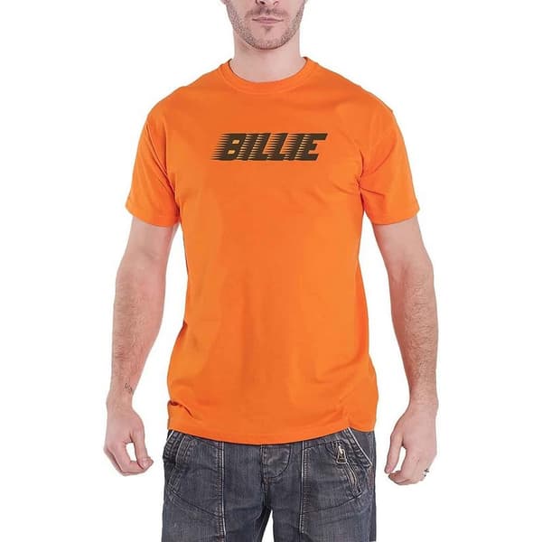 Billie Eilish Unisex Adult Blohsh Racer Logo T-Shirt