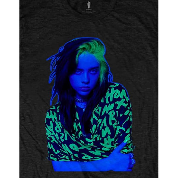 Billie Eilish Unisex Adult Press Photo T-Shirt