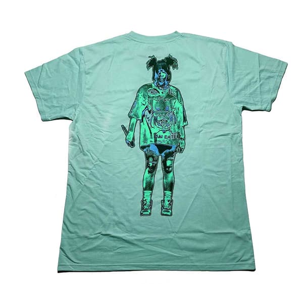 Billie Eilish Unisex T-shirt med neonlogotyp för vuxna