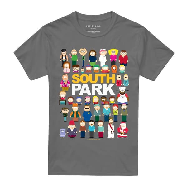 South Park T-shirt med karakter for mænd