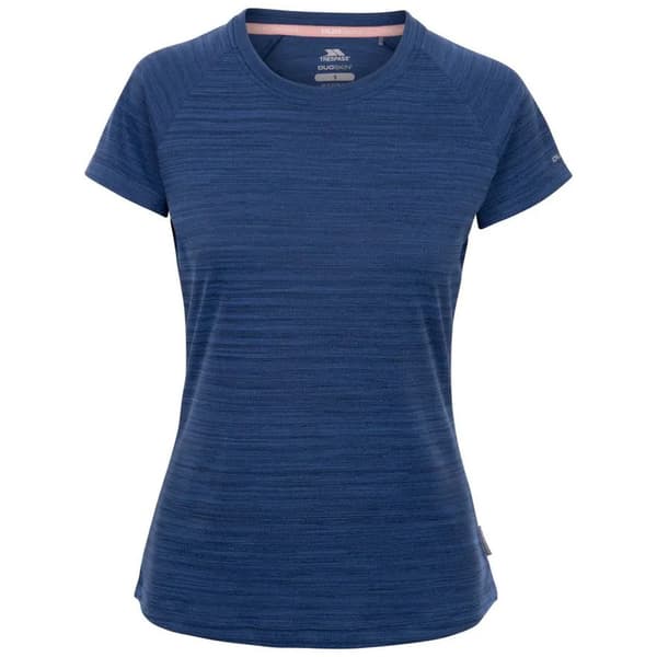 Trespass Womens/Ladies Vickland TP75 Active T-Shirt Navy Marl XS