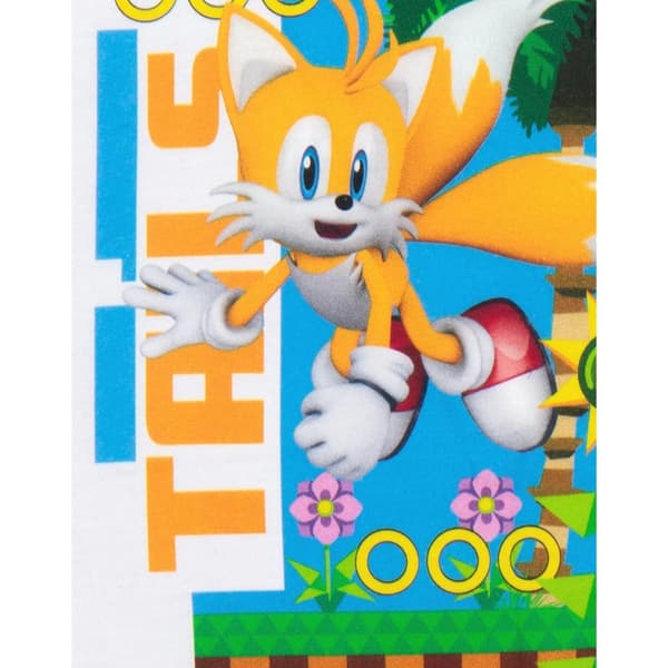 Sonic The Hedgehog Kortärmad t-shirt med svans för barn/barn