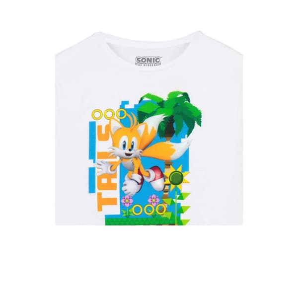 Sonic The Hedgehog Kortärmad t-shirt med svans för barn/barn