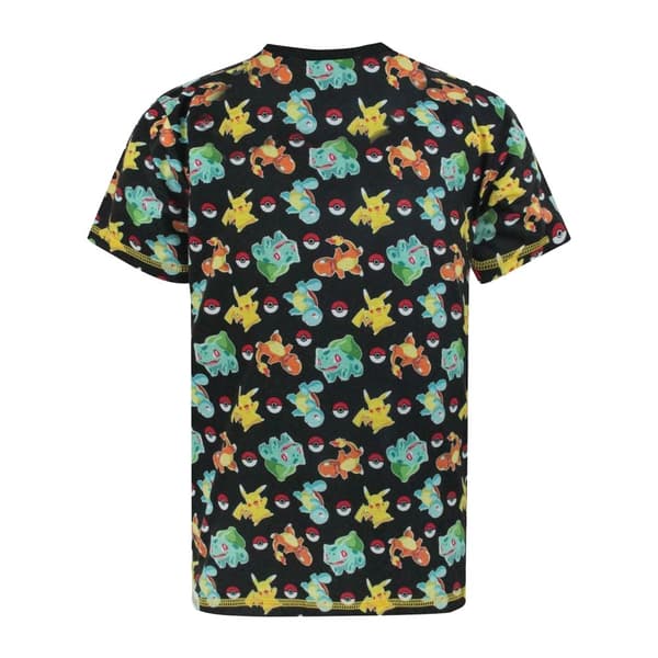 Pokemon Boys Starters Sublimated T-Shirt
