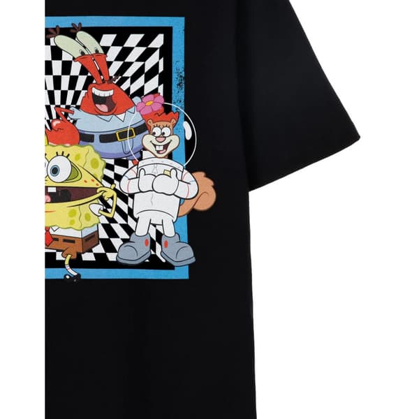 SpongeBob SquarePants Kortärmad t-shirt med gruppskott för herrar
