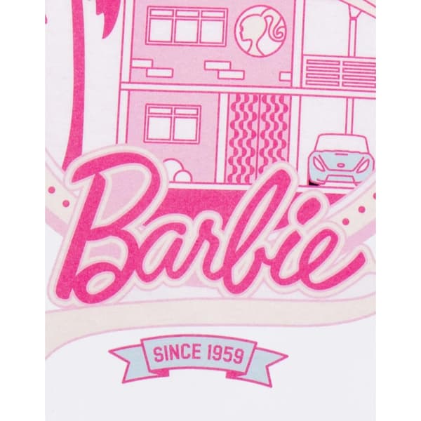 Barbie Womens/Ladies Malibu Off Campus Housing Short-Sleeved T-Shirt