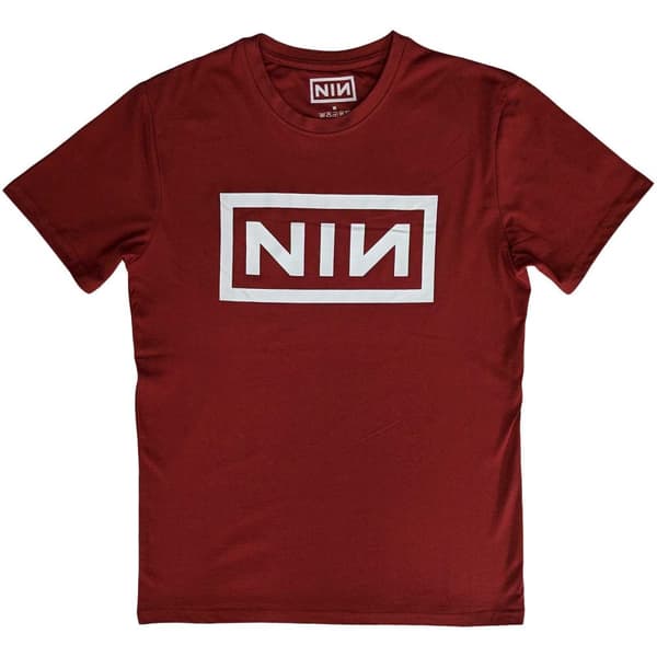 Nine Inch Nails Unisex T-shirt med klassisk logo til voksne