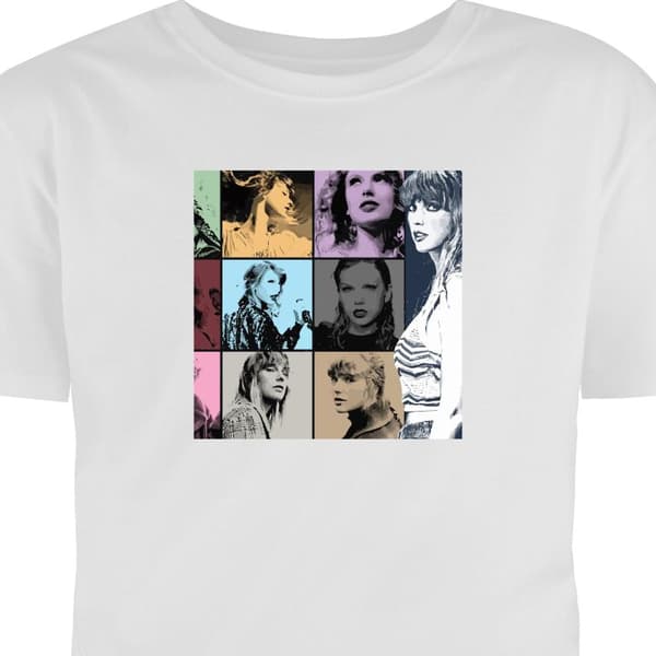 Voksen T-shirt | Behagelig T-shirt til Voksne Taylor Swift