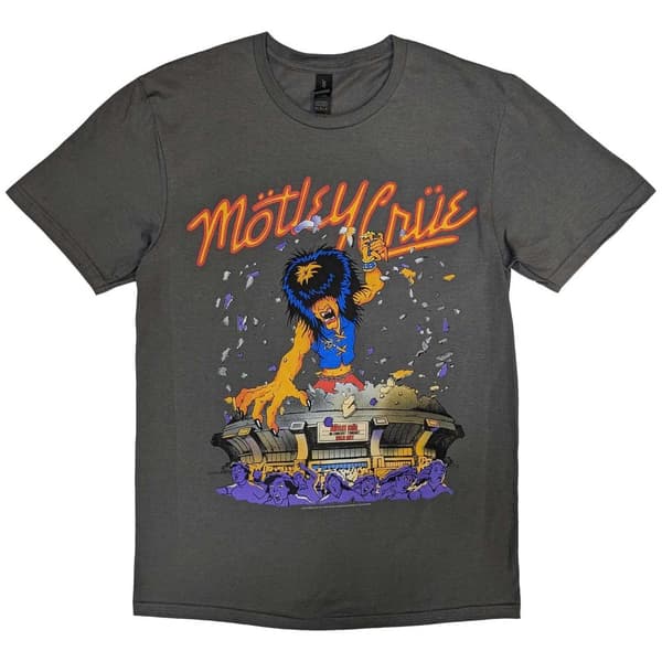 Motley Crue Unisex Adult Allister King Kong T-Shirt