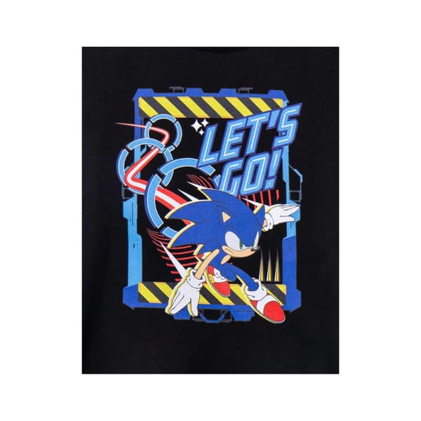 Sonic The Hedgehog Boys Let´s Go! Short-Sleeved T-Shirt