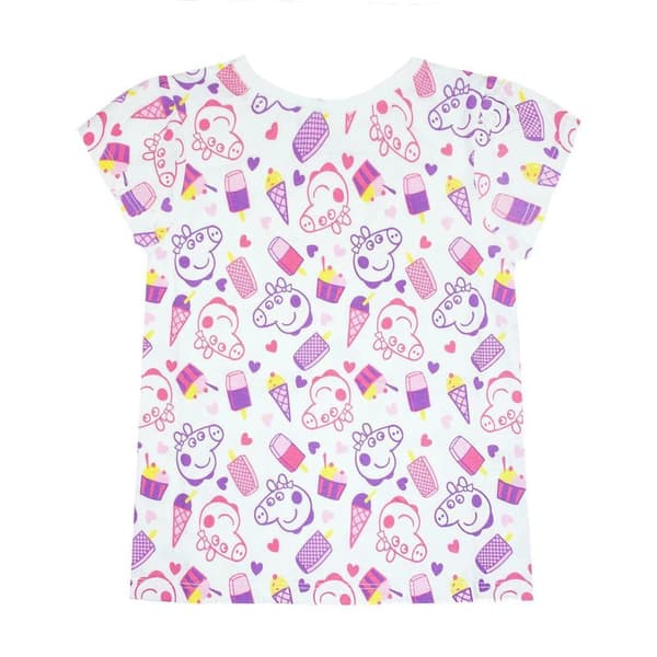Peppa Pig Girls All-Over Print T-Shirt