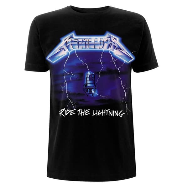 Metallica Unisex T-shirt til voksne med lynsporet