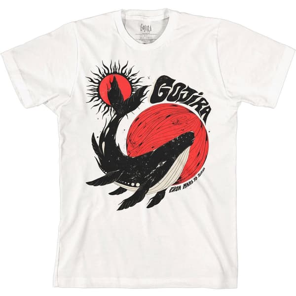 Gojira Unisex Adult From Mars To Sirius Whale Cotton T-Shirt