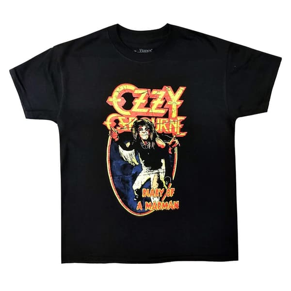 Ozzy Osbourne Childrens/Kids Diary Of A Madman Vintage Cotton T-Shirt