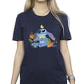 Miniatyrbild 3 av 4: Disney Dam/Lillo & Stitch Birds Boyfriend T-shirt i bomull