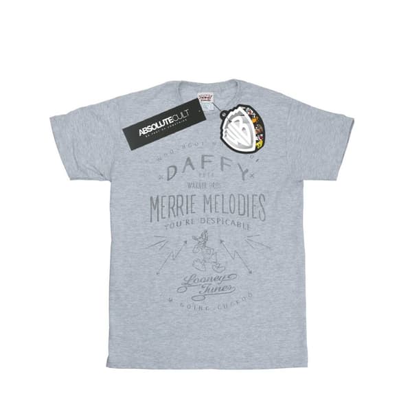 Looney Tunes Daffy Duck Despicable T-shirt i bomull för flickor