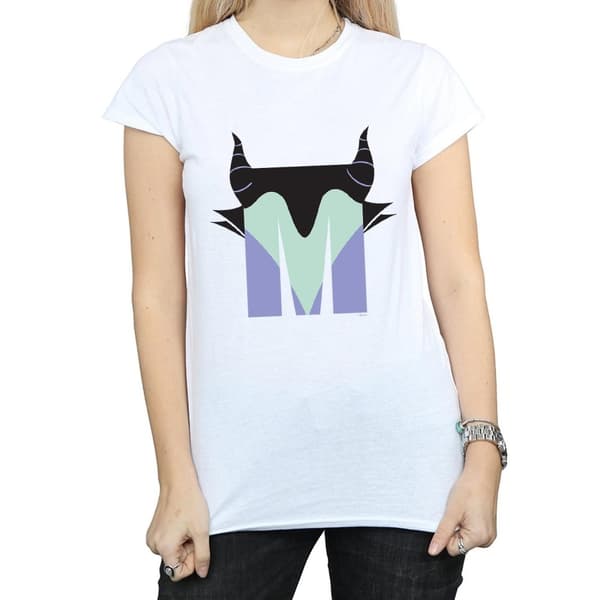 Disney Womens/Ladies Alphabet M Is For Maleficent Cotton T-Shirt