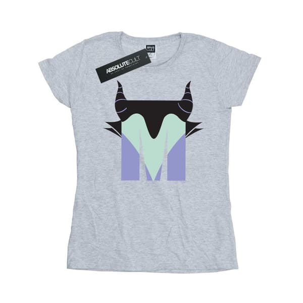 Disney Womens/Ladies Alphabet M Is For Maleficent Cotton T-Shirt