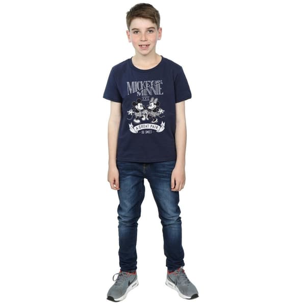 Disney Boys Mickey And Minnie Mouse Great Pair T-Shirt