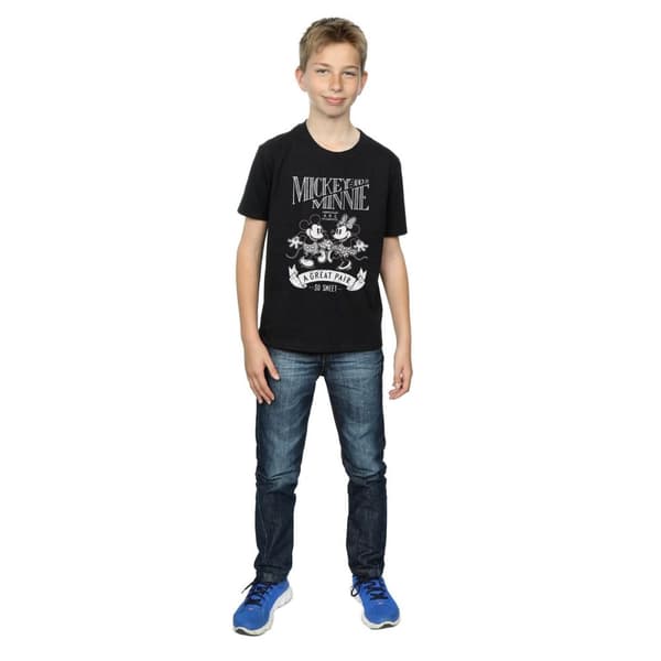 Disney Boys Mickey And Minnie Mouse Great Pair T-Shirt