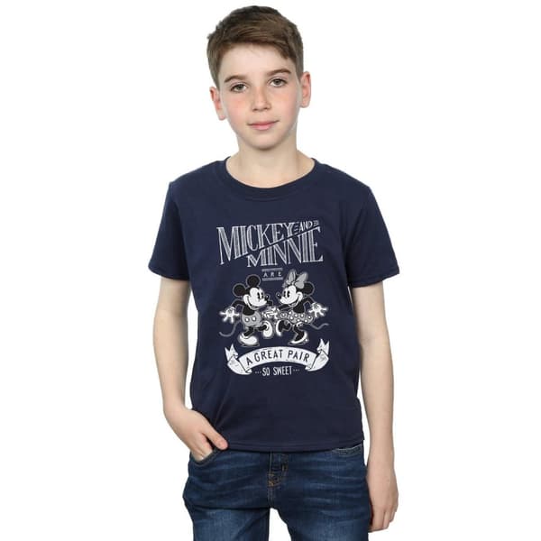 Disney Boys Mickey And Minnie Mouse Great Pair T-Shirt