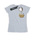 Miniatyrbild 1 av 3: Looney Tunes Gruppens t-shirt i bomull med fuskficka för damer/damer