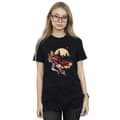 Miniatyrbillede 2 af 5: Harry Potter Womens/Ladies Quidditch Seeeker Cotton Boyfriend T-Shirt