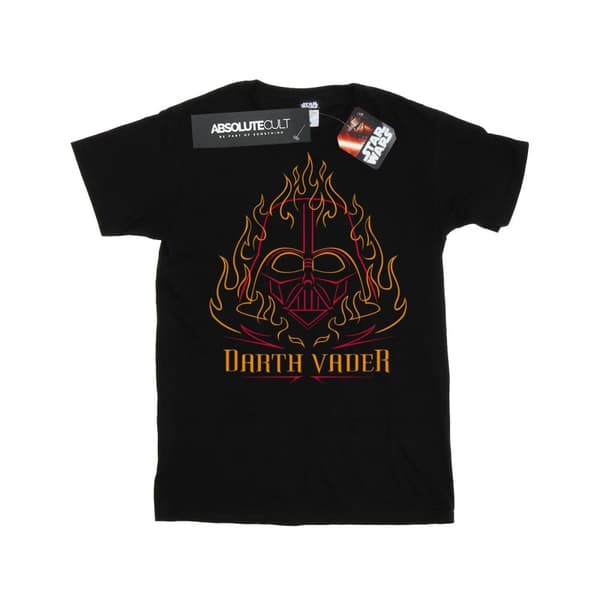 Star Wars Boys Darth Vader Flames T-Shirt