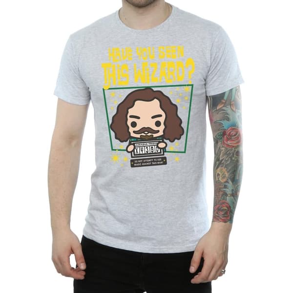Harry Potter Mens Sirius Black Azkaban Junior T-Shirt