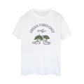 Pikkukuva 1 / 4: Disney Womens/Ladies Chip ´n Dale Green Vibes Only Cotton Boyfriend T-Shirt