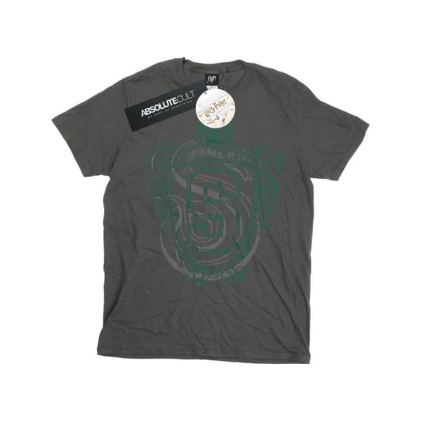 Harry Potter Boys Slytherin Serpent Crest T-Shirt