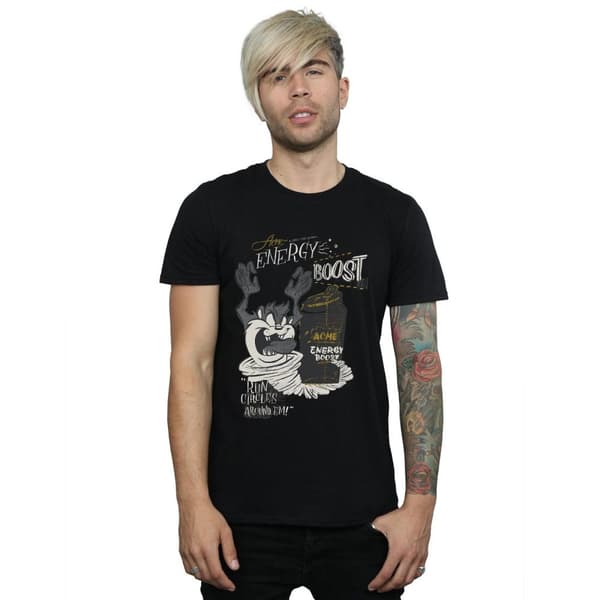 Looney Tunes Mens Taz Energy Boost T-Shirt