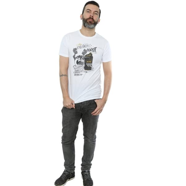 Looney Tunes Mens Taz Energy Boost T-Shirt